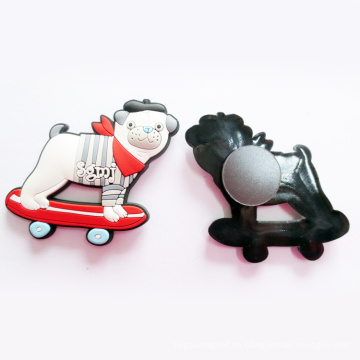Customized Design 3D Epoxy Cartoon Kühlschrank Magnet Weiche PVC -Gummi -Magnetkühlschrank